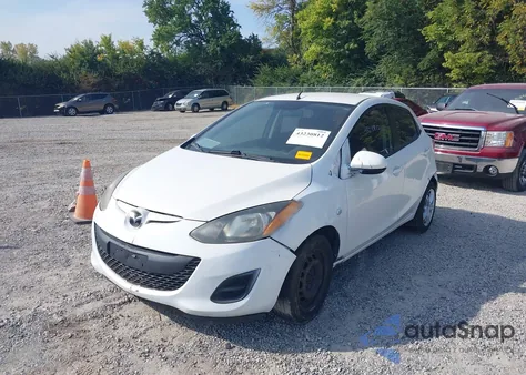 2013 Mazda Mazda2 z USA, uszkodzony, nr VIN JM1DE1KY6D0153581